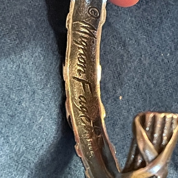 Mignon Faget Bound Reed Cuff Bangle Bracelet - Picture 2 of 5